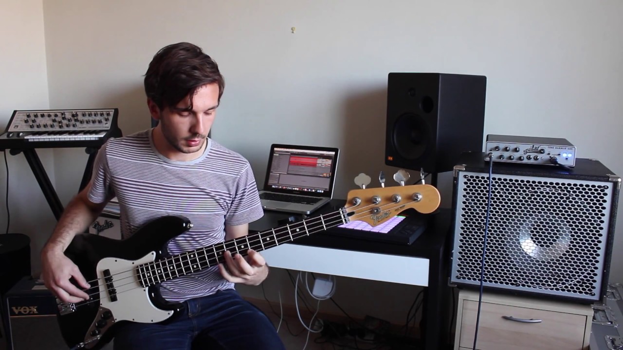 Anchi Hoye (an Ethiopian Scale) on Electric Bass