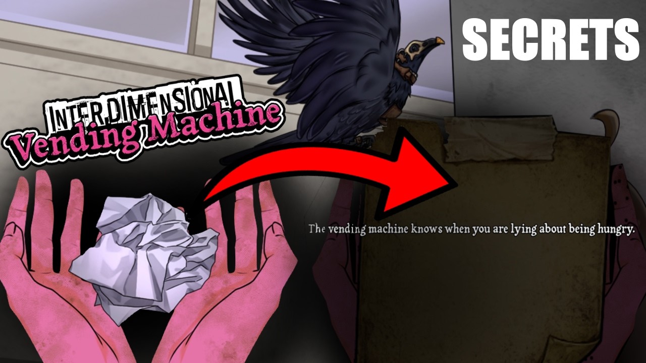 Interdimensional Vending Machine - Raven & Secret Messages