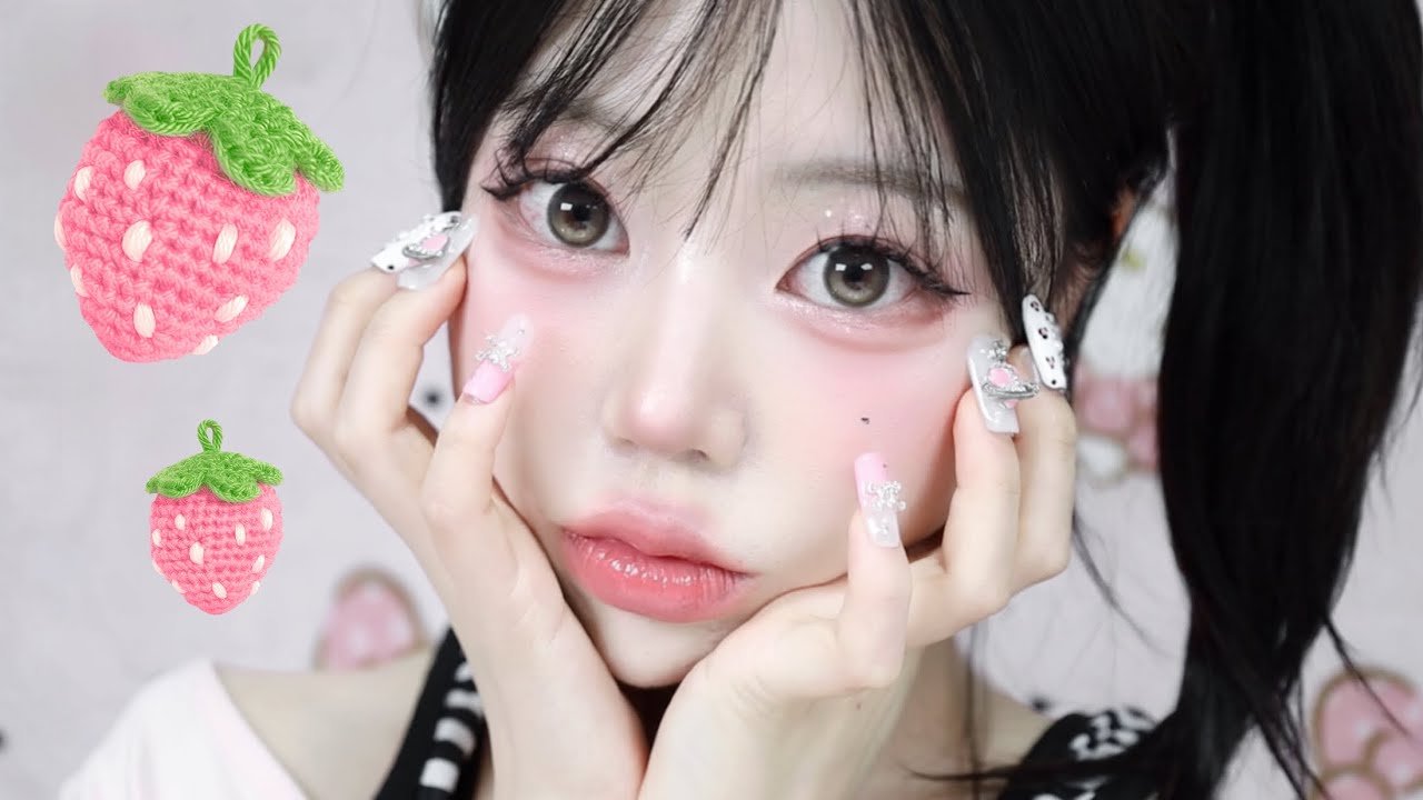 평소보다 n배 예뻐 보이는 인생 딸기우유 메이크업 🍓₊‧♡