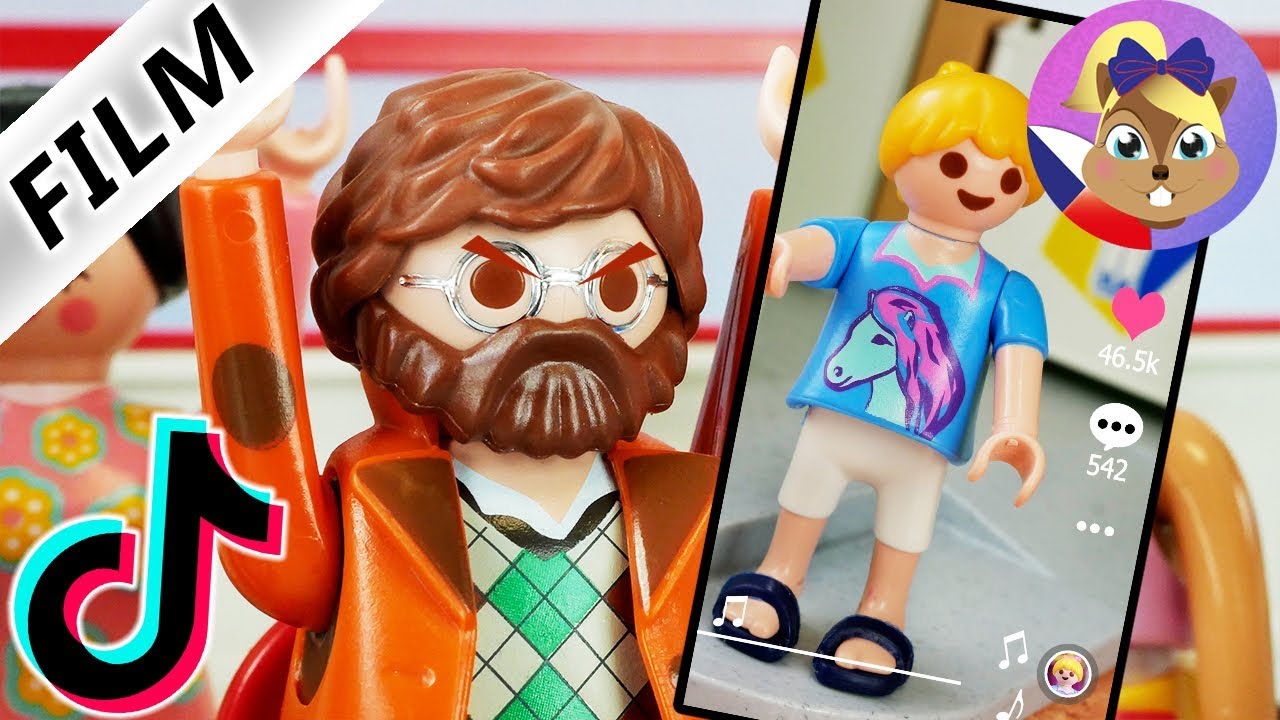 Playmobil příběh | Učitelská porada kvůli TikTok | Zákaz mobilů ve škole? | Rodina Dvořákova