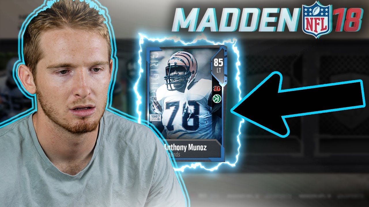 LEGEND PULL IN HUGE MADDEN 18 PACK OPENING | STARTING OFF MY ULTIMATE TEAM | Madden 18 Pack Opening