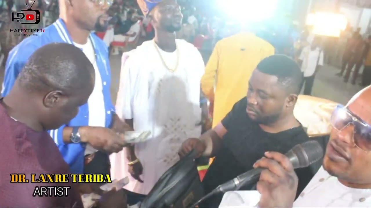 DR LANRE TERIBA ATORISE SURPRISE RAPHAEL AROJA ON HIS ALBUM LAUNCH