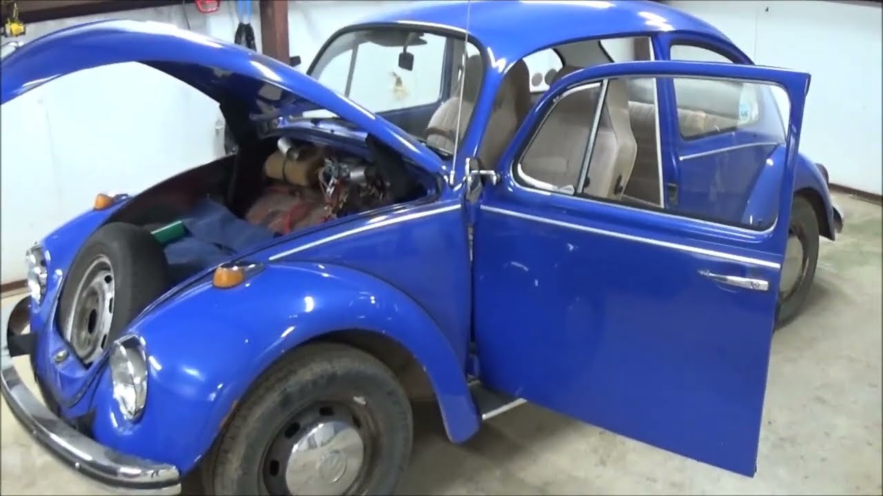 Установка радиоприемника Beetle 1969 года