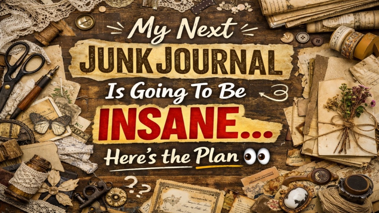 Процесс планирования моего следующего дневника в стиле «джанк-журнал» | Идеи для темы, элементов ...