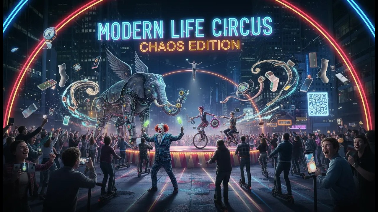 Bienvenido al circo del mundo moderno