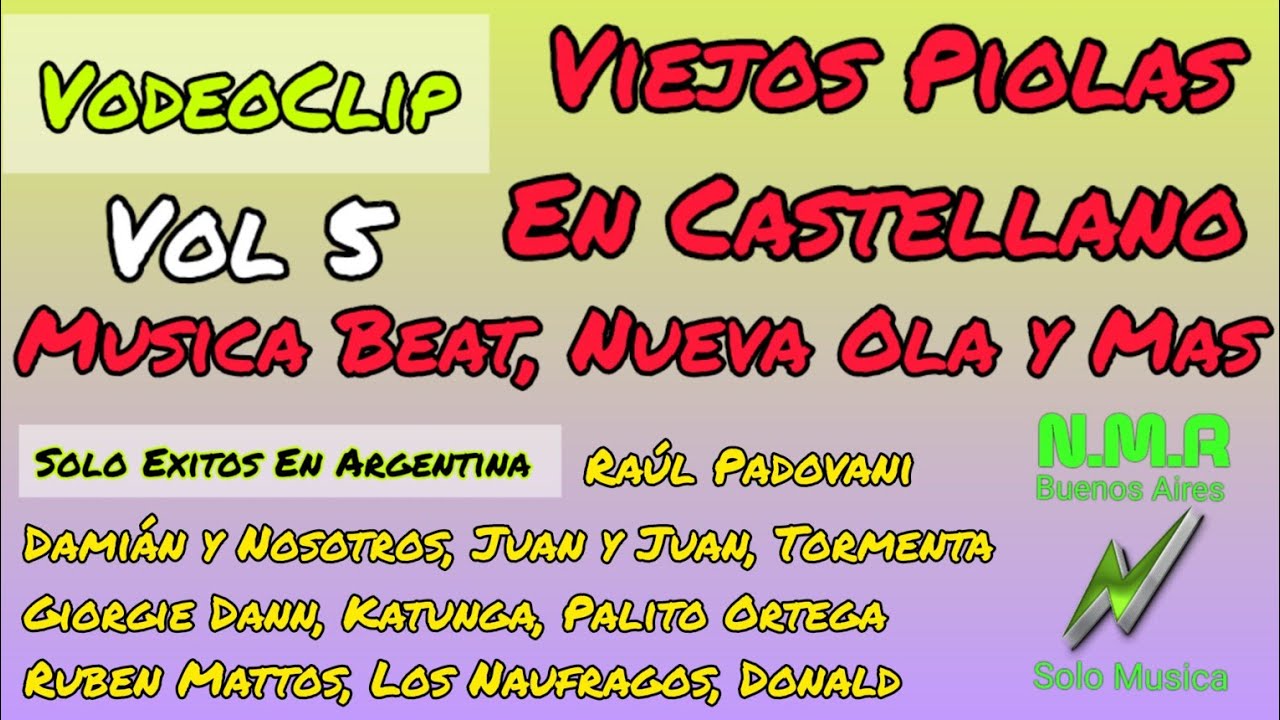 MUSICA BEAT, NUEVA OLA Y MAS. VideoClip 