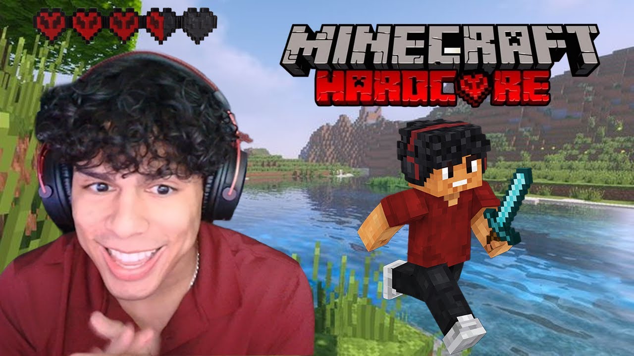 Beating Hardcore Minecraft With My Viewers!