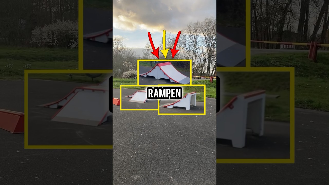 Schaffe ich‘s über ALLE 3 Rampen rüber zu springen 🤔🫨 