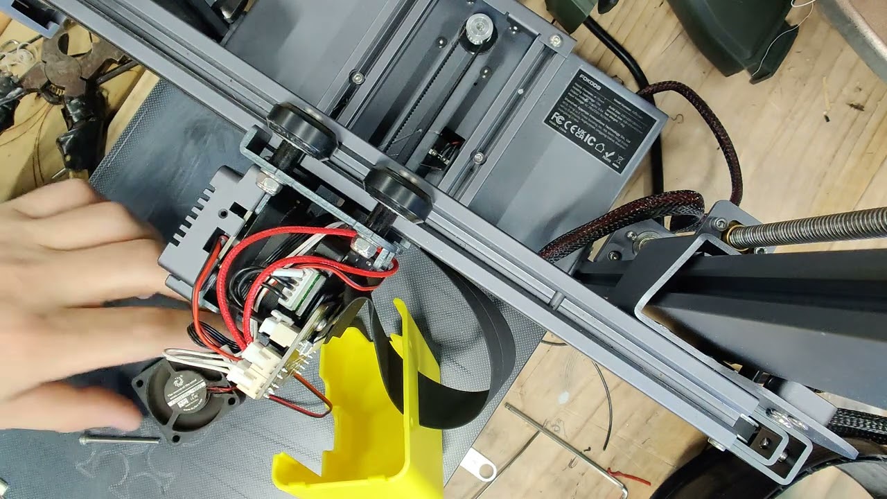 Fokoos Odin Smart: Unjamming The Extruder/getting inside