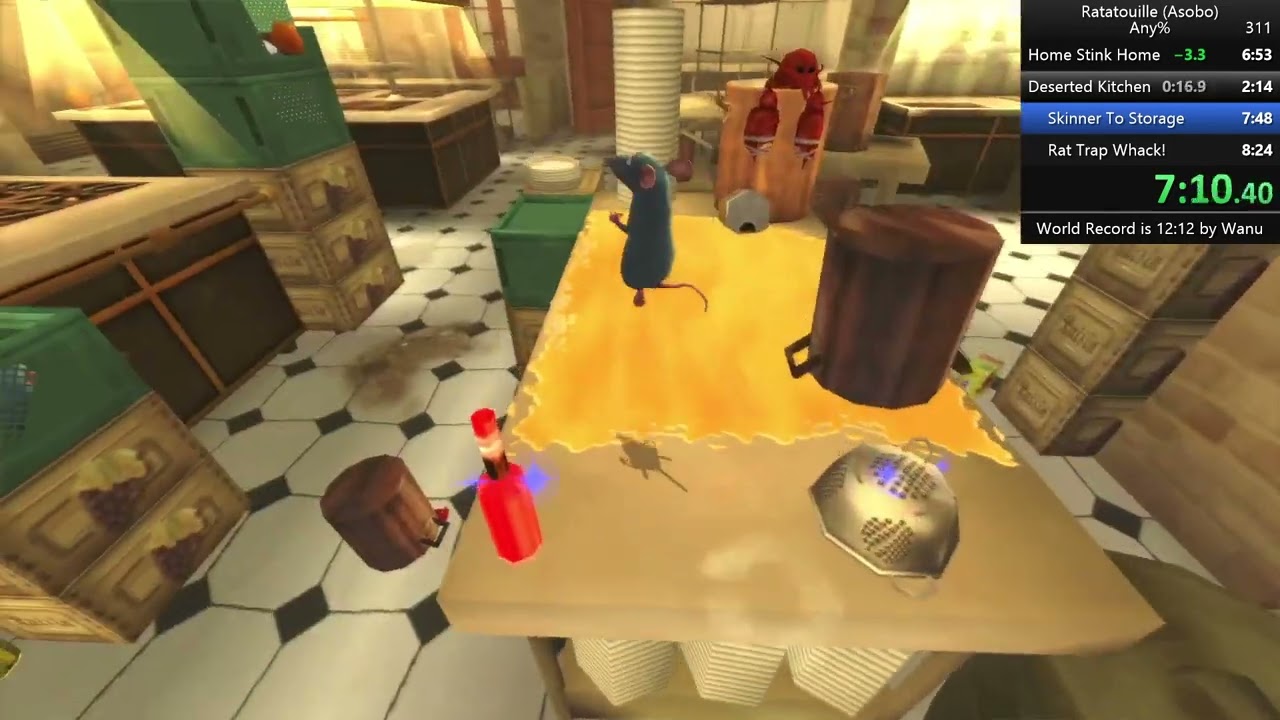 Ratatouille Speedrun Any% 12:24