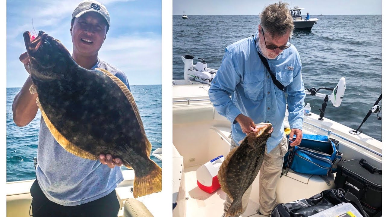 Montauk Doormats! Best fishing of the season.