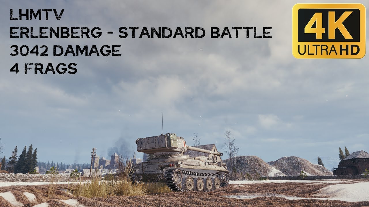 LHMTV 3,0k damage 4 frags on Erlenberg - World of Tanks