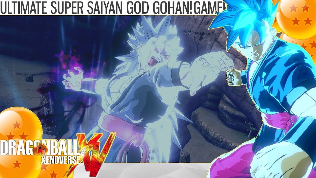 Dragon Ball Xenoverse - Ultimate Super Saiyan God Gohan! (Gameplay)