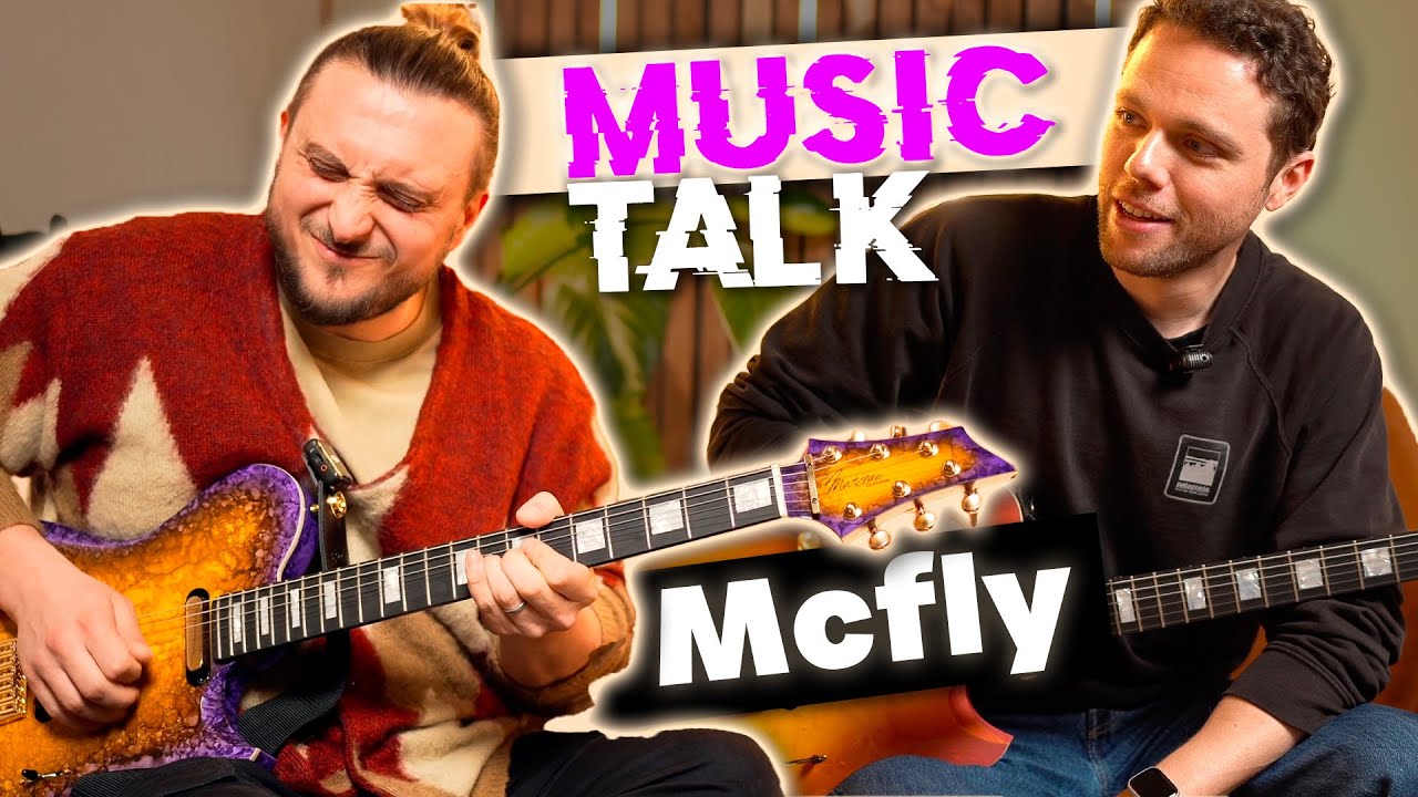 On parle de sa nouvelle guitare avec DAVID (MCFLY), et on est nuls en blind test.