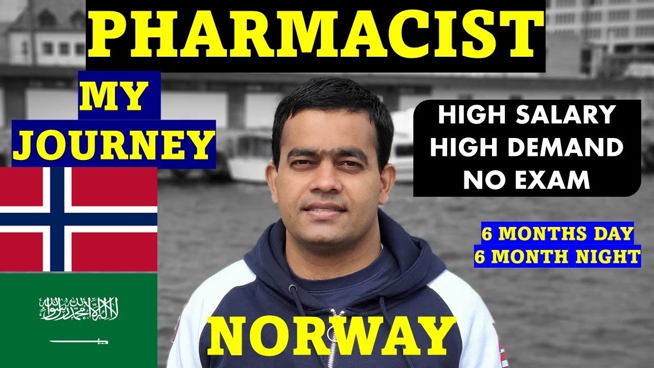 Pharmacist's Journey to Saudi Arabia to NORWAY | How to become a Pharmacist and Migration to Norway