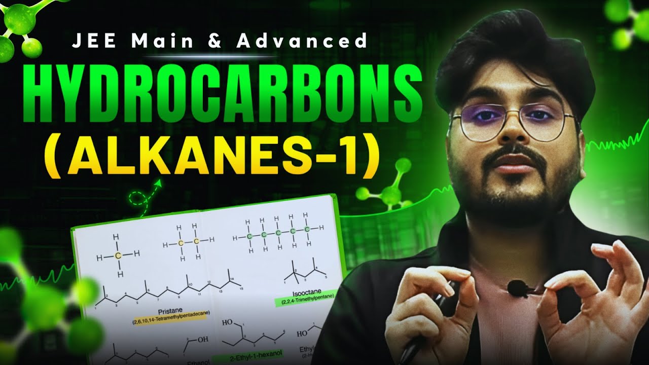 🔴#Hydrocarbons (Alkanes-1) | JEE Main & Advanced Turbo Booster Course #jee #jeemain #jeeadvanced