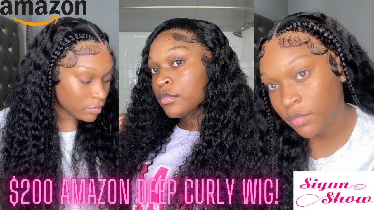 $200 Amazon Prime 13x4 28” Lace Frontal Deep Curly Wig 180% Density｜Siyun Show Hair｜NOT SPONSORED