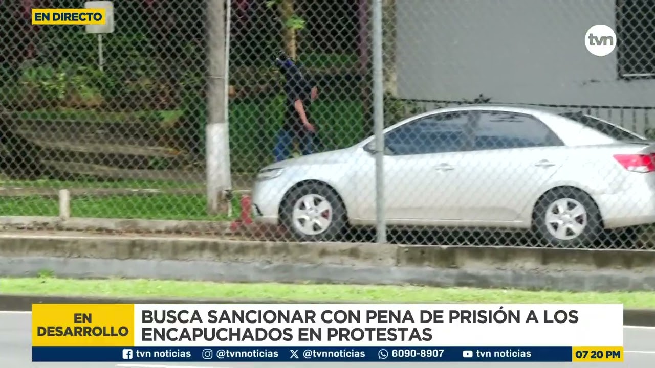 Buscan sancionar con pena de prisión a encapuchados en protestas