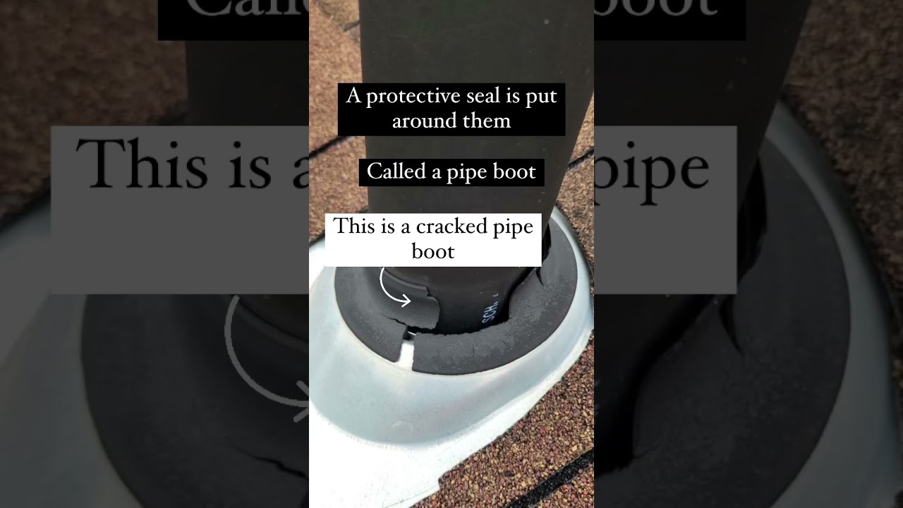 Do you know what a pipe boot is? A cracked pipe boot is a common cause of leaks!