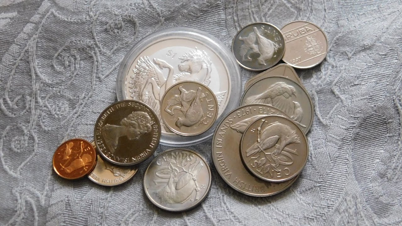 British Virgin Islands & Aruba Coin Collection!