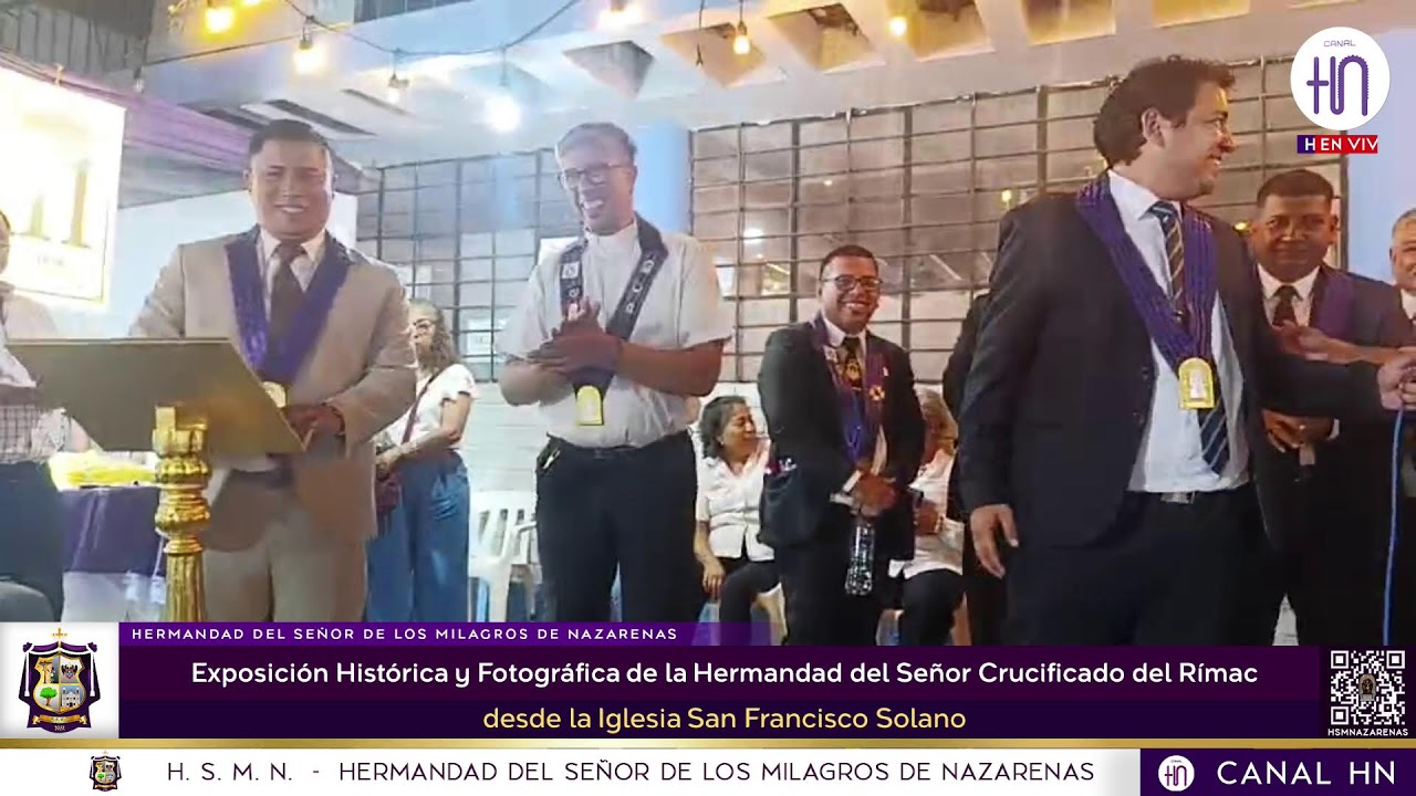 Exposición Histórica y Fotográfica de la Hermandad del Señor Crucificado del Rímac