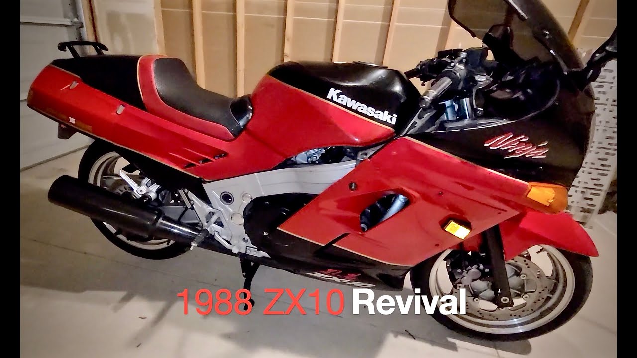 1988 Kawasaki ZX10 1000cc Revival!