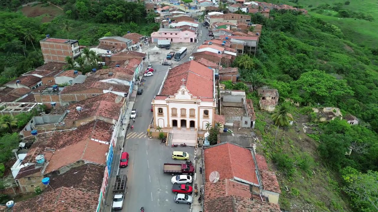 Igreja Matriz de Serra Redonda - PB | Voo panorâmico