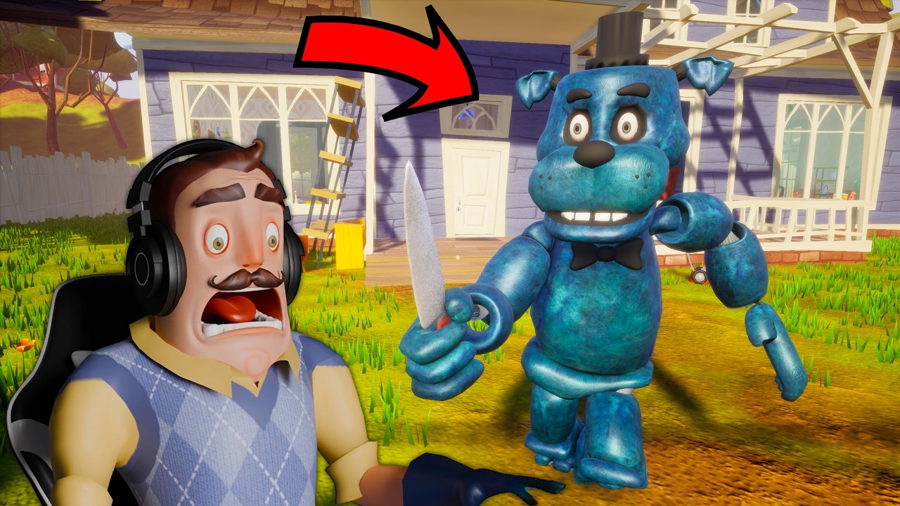Neighbor Plays - Hello Neighbor Bear5 mod