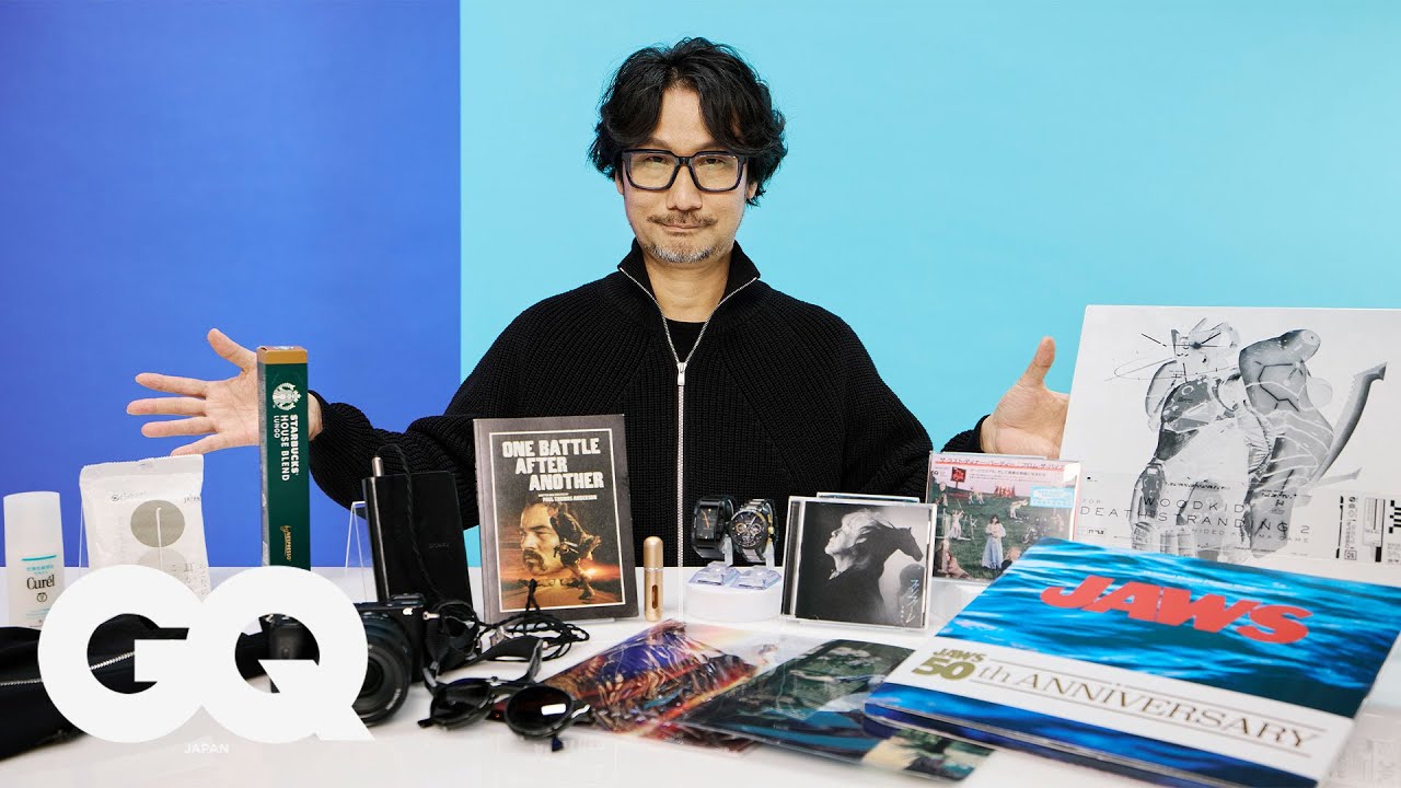 小島秀夫の人生に欠かせない10のアイテム | 10 Essentials | GQ JAPAN