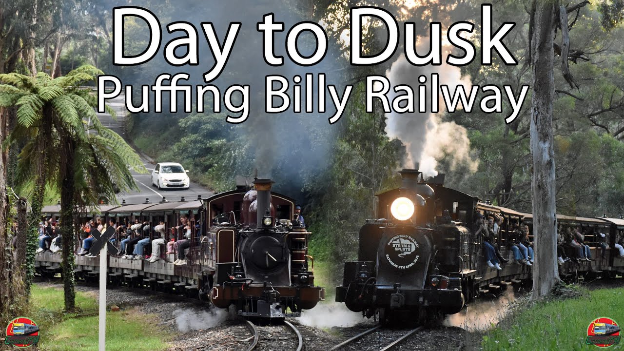 Steam from Day to Dusk Over the Hills - Puffing Billy Railway - April 2025, Sat Operations