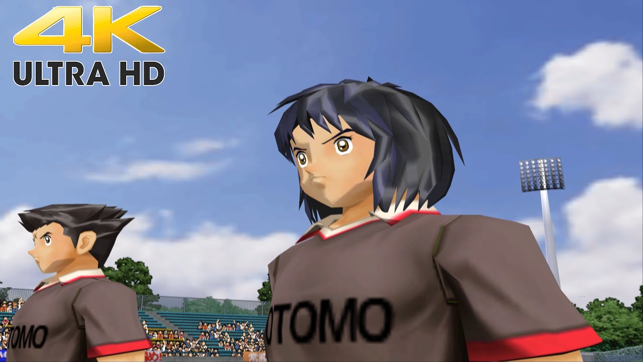 Капитан Цубаса (PS2) Нанкацу против Отомо 4K 60FPS