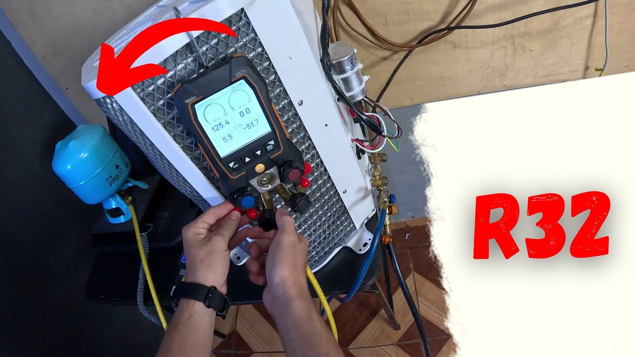 Conserto e Recarga de Gás r32 SPLIT ELGIN