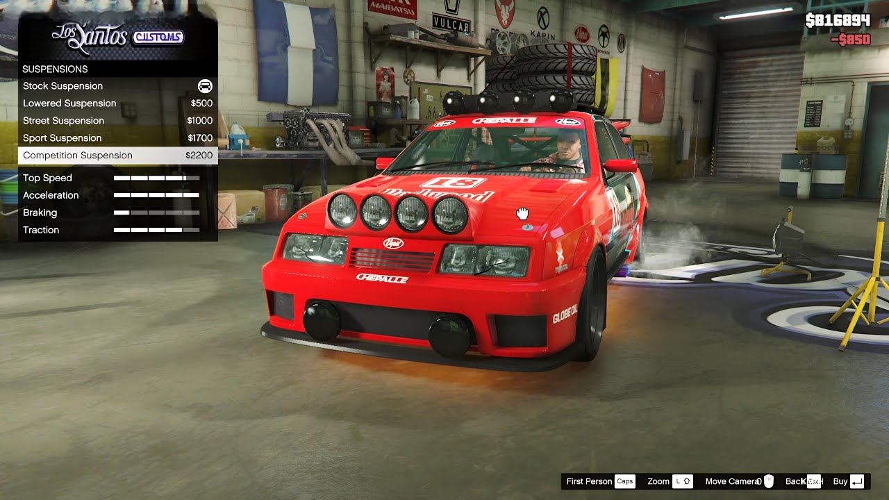 GTA 5 - DLC Vehicle Customization - Vapid Uranus LozSpeed (Ford Sierra RS Cosworth)