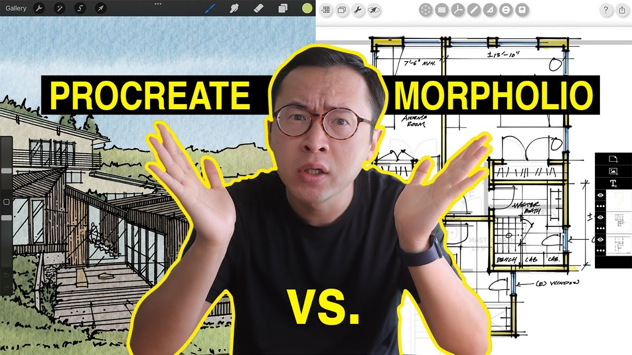 Procreate или Morpholio Trace — что лучше для архитекторов и дизайнеров интерьеров?