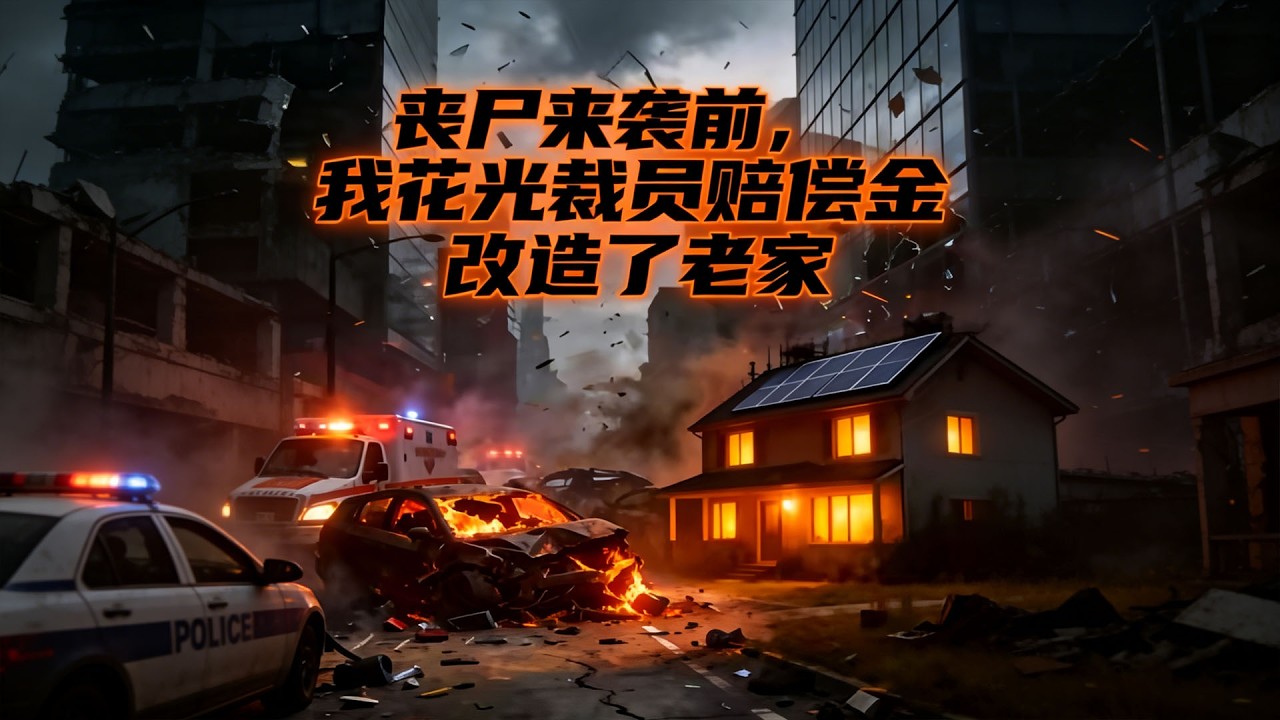 丧尸爆发前，我用 N3 赔偿金把老家改造成堡垒！【丧尸来袭前，我花光裁员赔偿金改造了老家】#末日 #求生 #末世 #短劇 #ai劇 #ai真人劇 #天天剧场 #丧尸