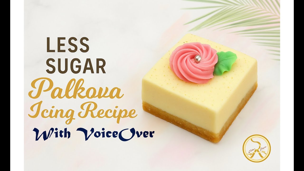 Less Sugar Palkova Butter Icing in 1 Minute Recipe in tamil  Tasty Frosting  