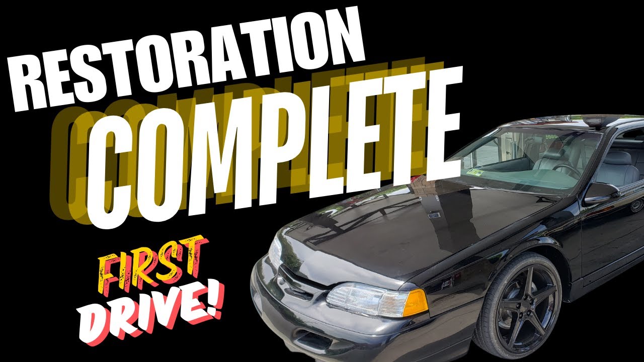 Ford Thunderbird Super Coupe - First drive since the restoration