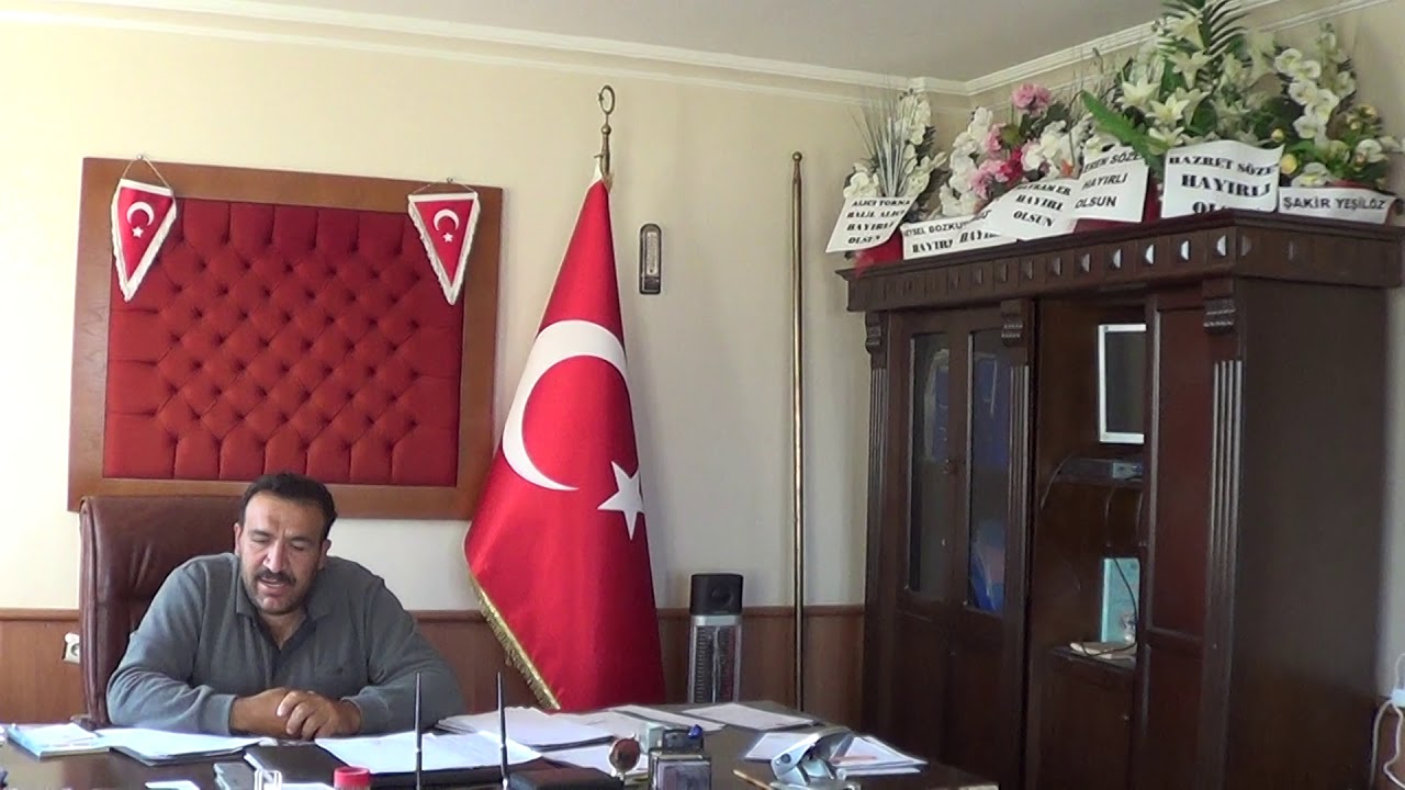 AĞAÇÖREN CAMİLİ KÖYÜ MUHTARI NİYAZİ ŞAHAN BEN YAPTIM OLDU MANTIĞI BIRAKILMALI İSTİŞARE YAPILMALI