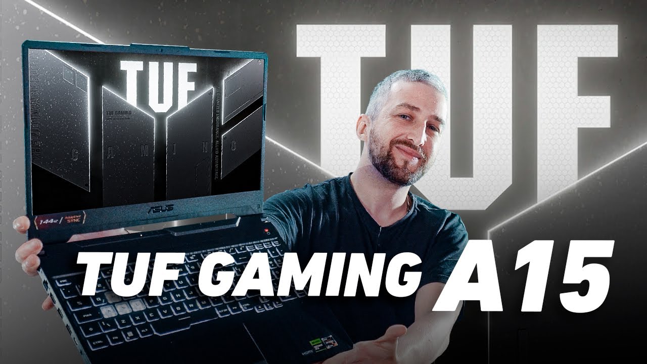 Notebook GAMER ASUS TUF A15 FA506 🎮 Concorre c/ Dell G15, Nitro V15, Lenovo LOQ (RTX 3050/Ryzen 7)