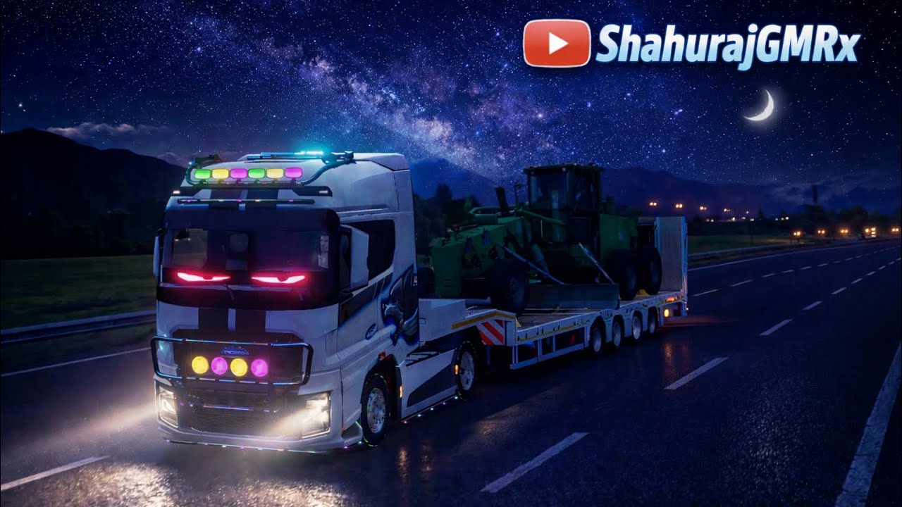 Epic night drive 🚛🌌 Cargo Transport | Truckers Of Europ 3 🚛🛣️