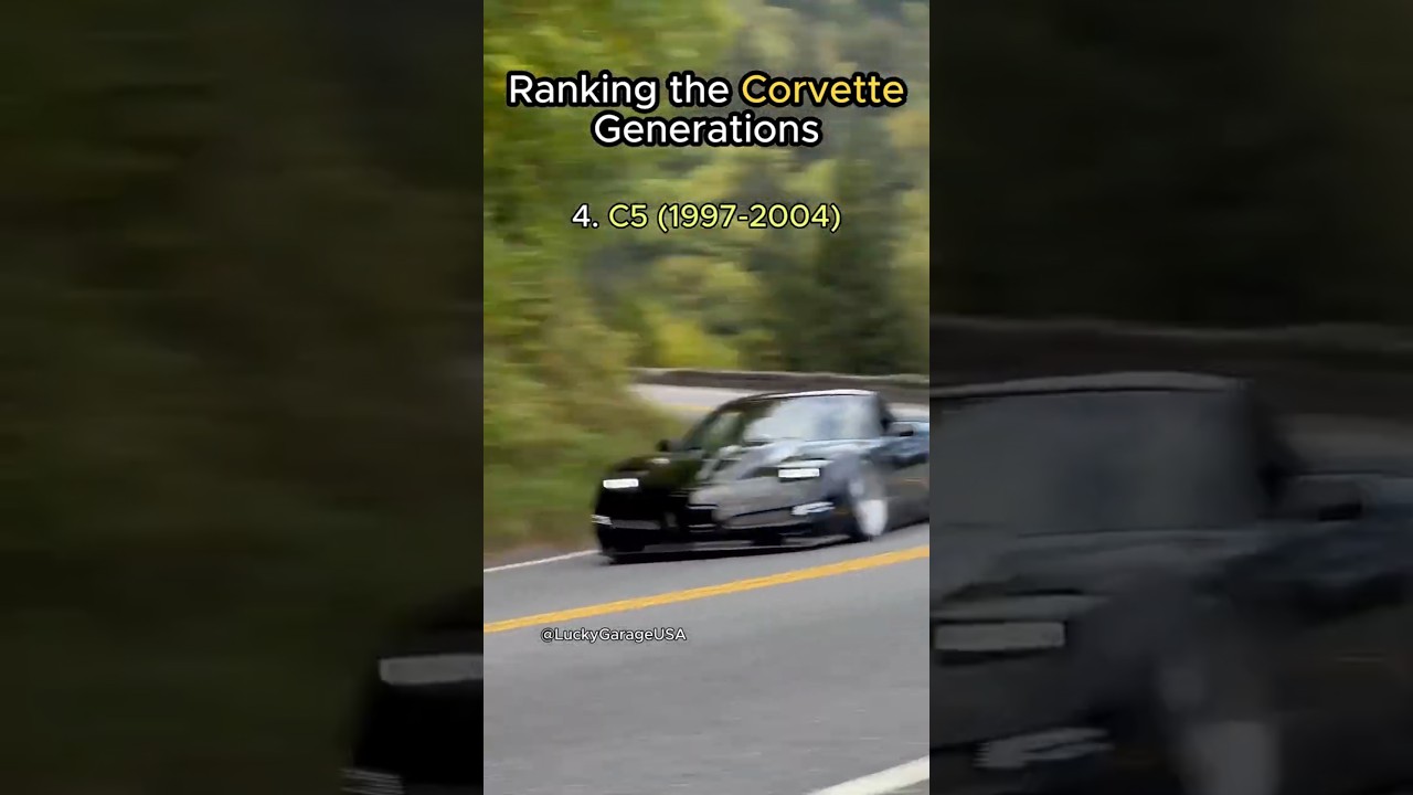 Ranking the Corvette Generations!