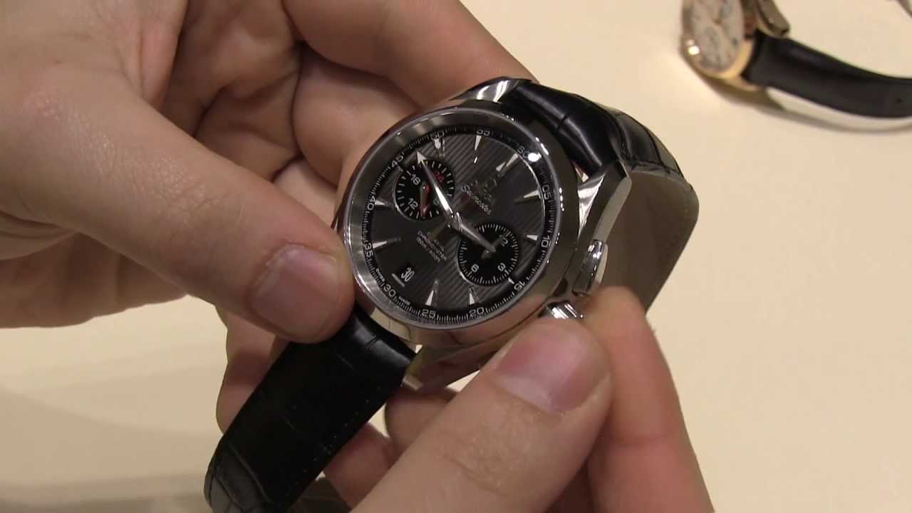 Omega Seamaster Aqua Terra Chronograph GMT Watch Hands-On