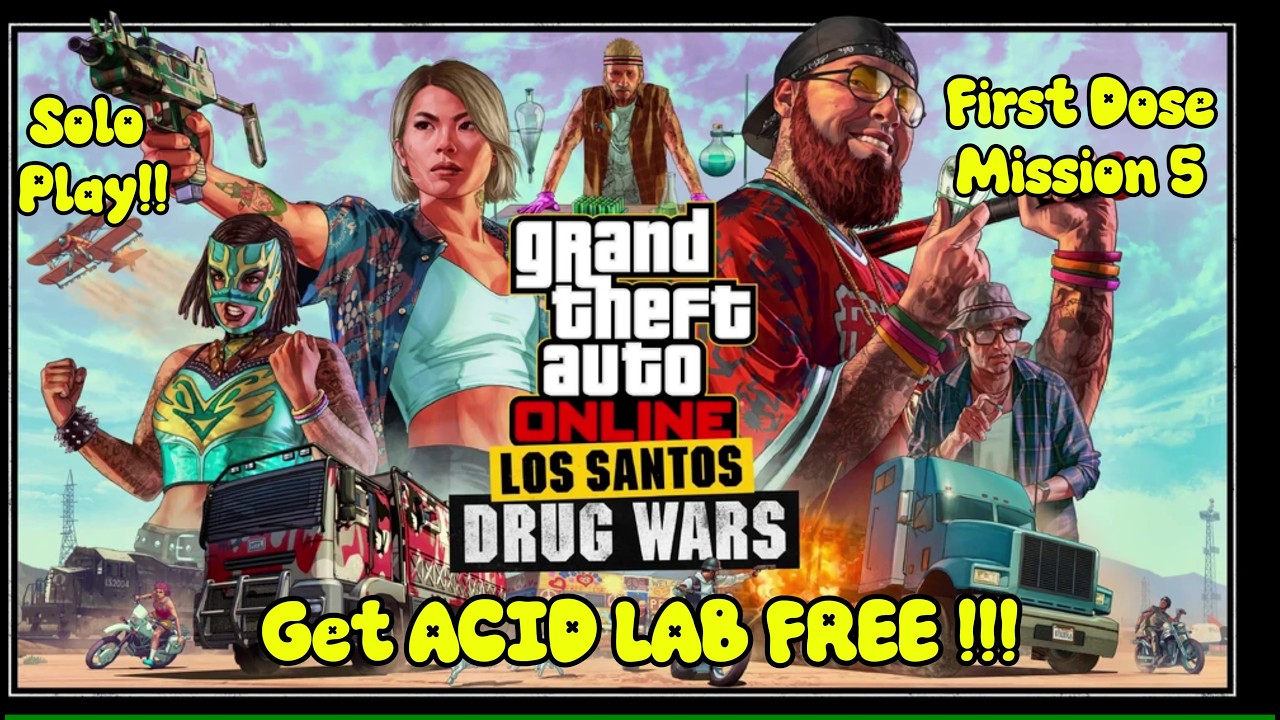 First Dose Mission 5 Make War Not Love - Get Free ACID LAB Business SOLO play 🔥🔥