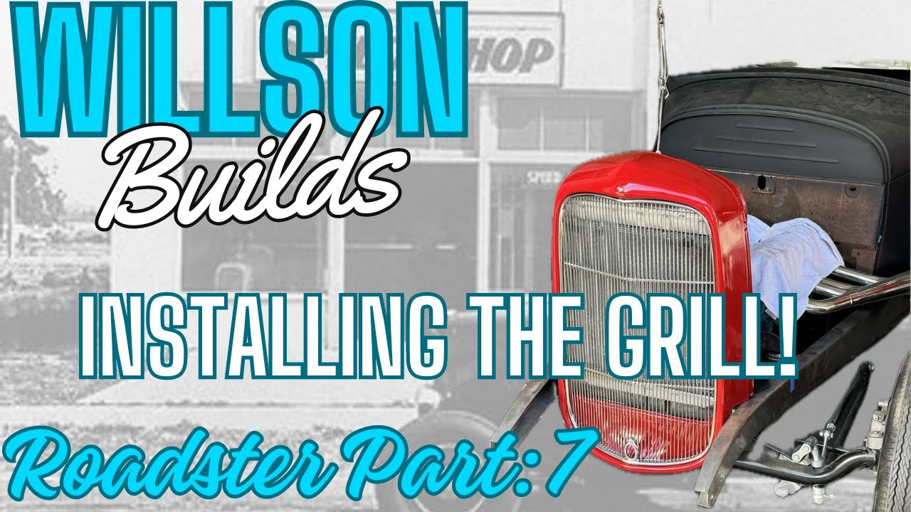 Installing the 32 Grill on my 29 Model A - Roadster Episode 7