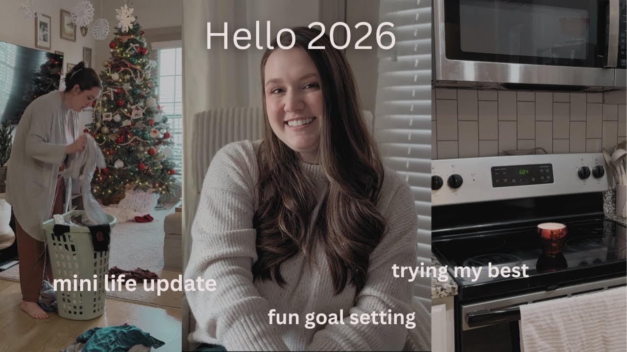 Attempting to start 2026 out strong! | home reset + mini life update