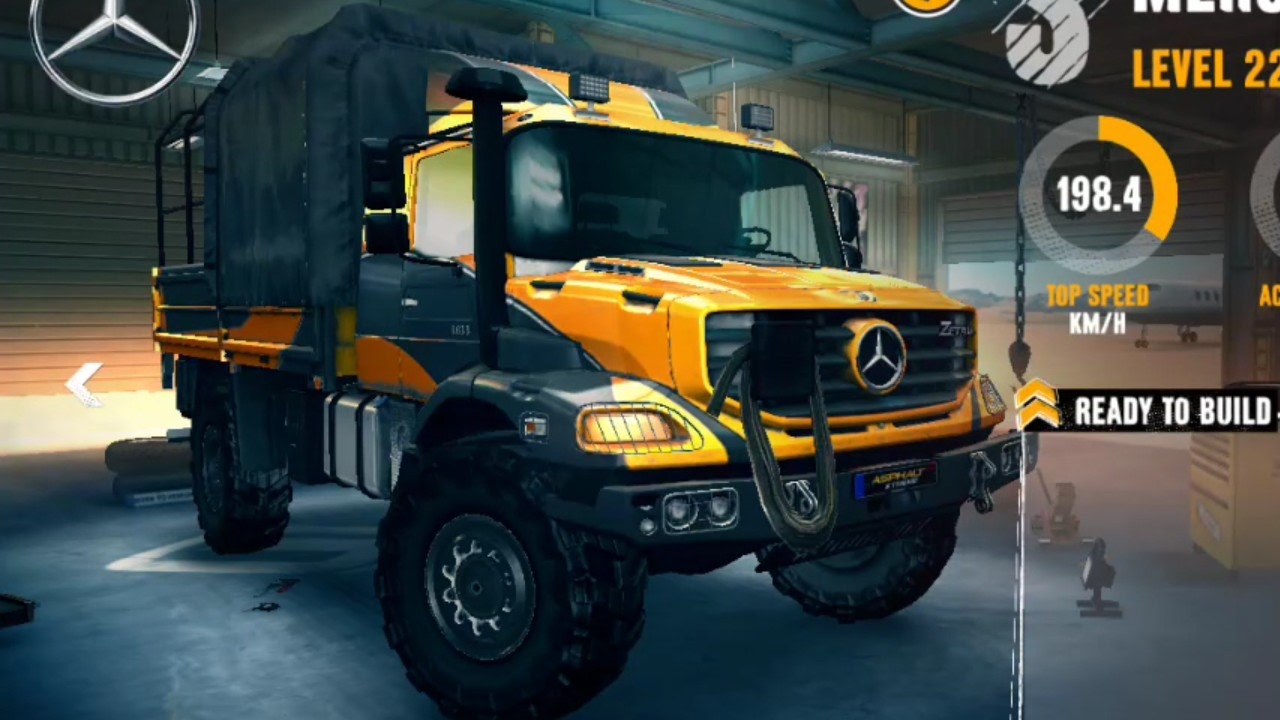Asphalt Xtreme -- Building up the Mercedes Zetros