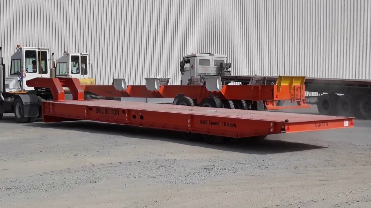 TANTRI Manufactured RORO Trailers Test Run.