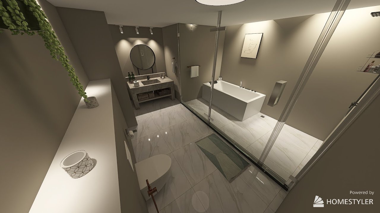 Modern Bathroom Design Tutorial Part 2 | Homestyler