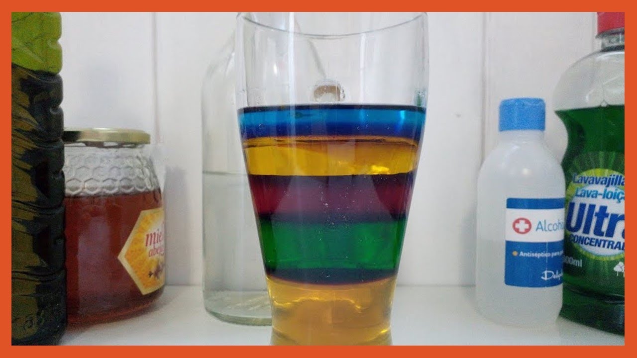 🔬 Experimento: MEZCLAS HETEROGÉNEAS (torre de densidades) para PRIMARIA