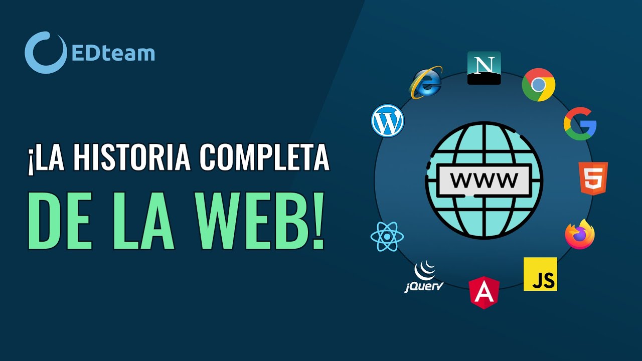 ¡La historia completa de la web en 40 minutos! - La mejor explicación en español